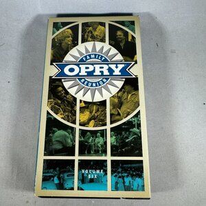 Grand Ole Opry Family Reunion Volume Six VHS 2001 Various Artists Gabriel